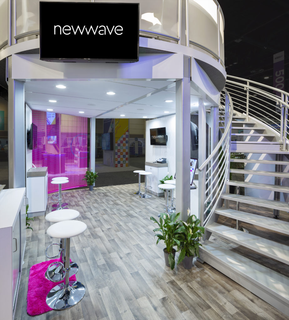 NewWave trade show exhibit