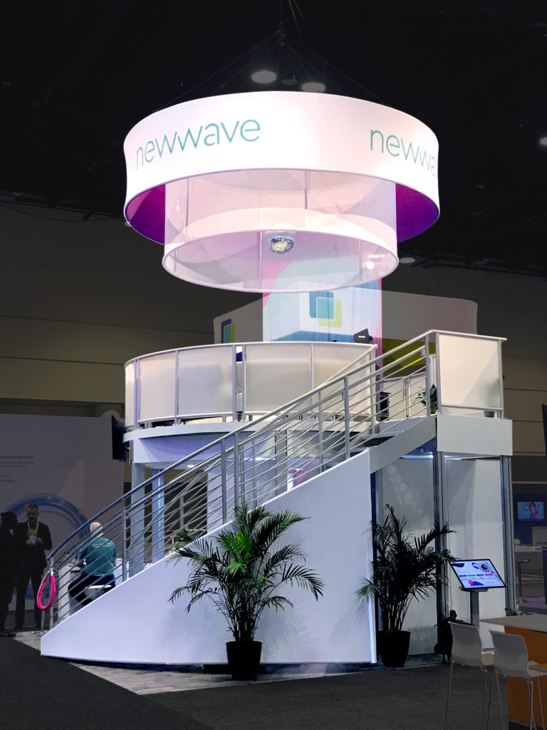 NewWave trade show exhibit