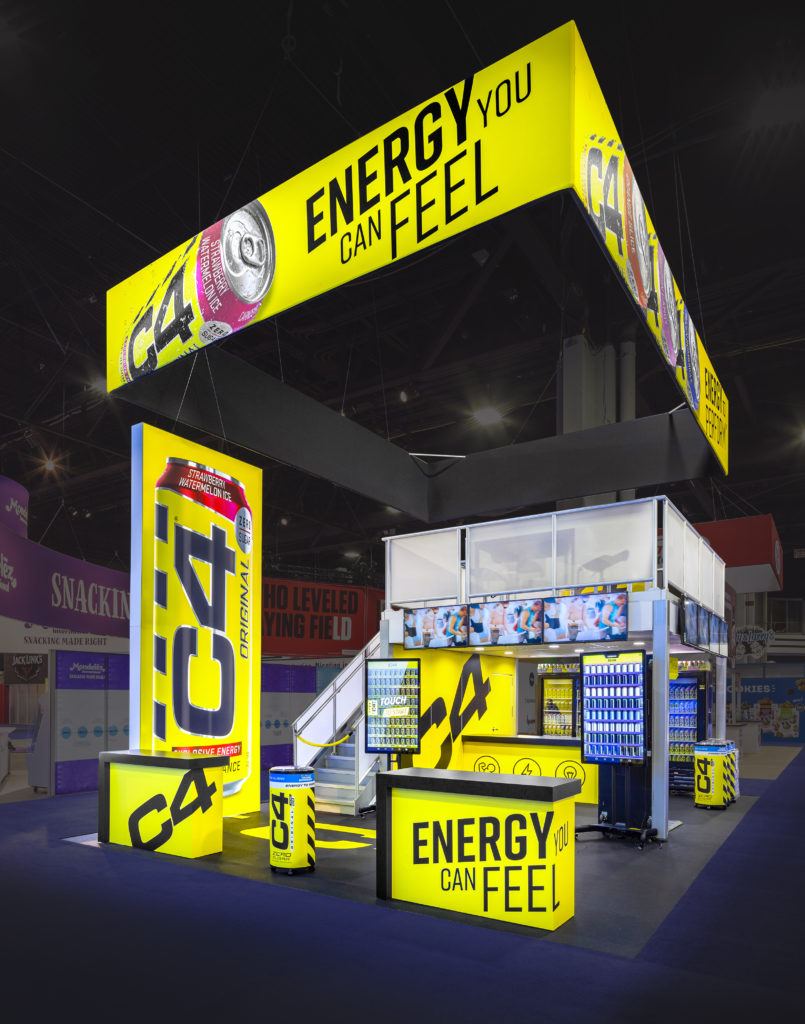 Nutrabolt C4 Energy Booth